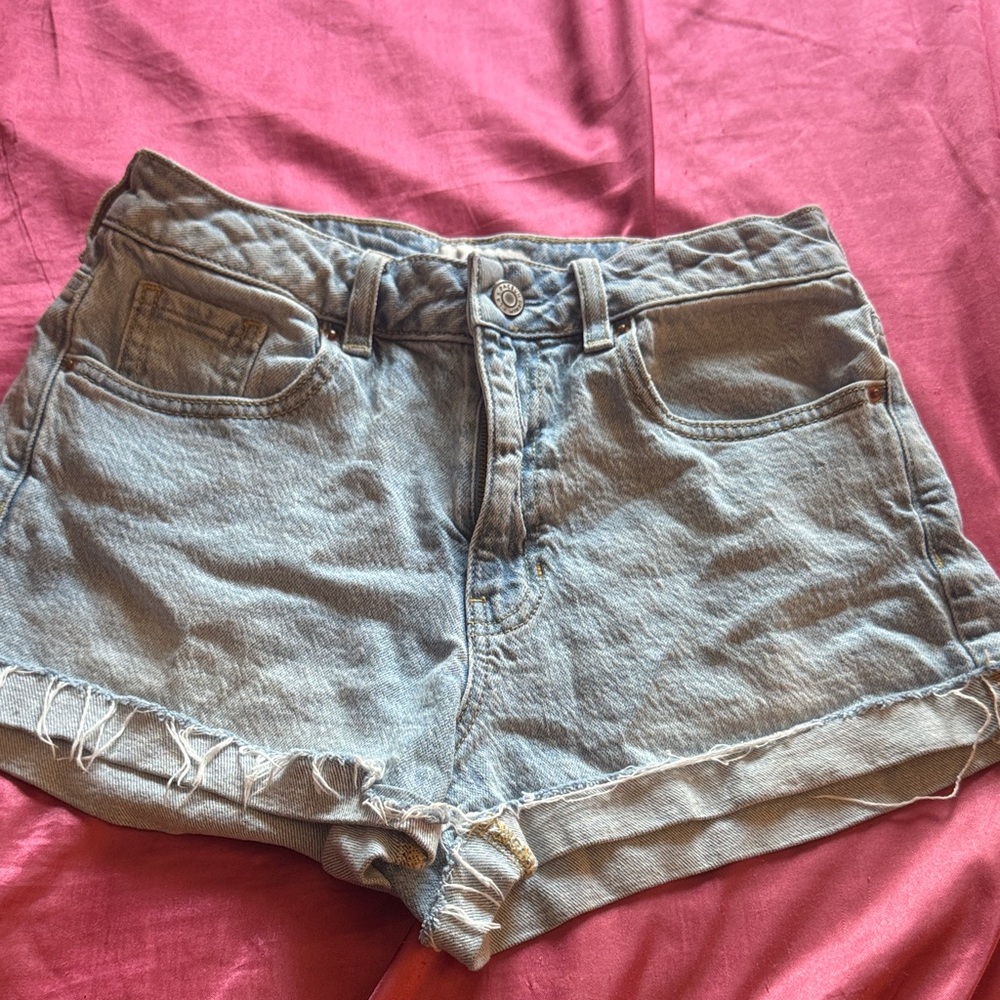 Pacsun mom shorts Blue denim